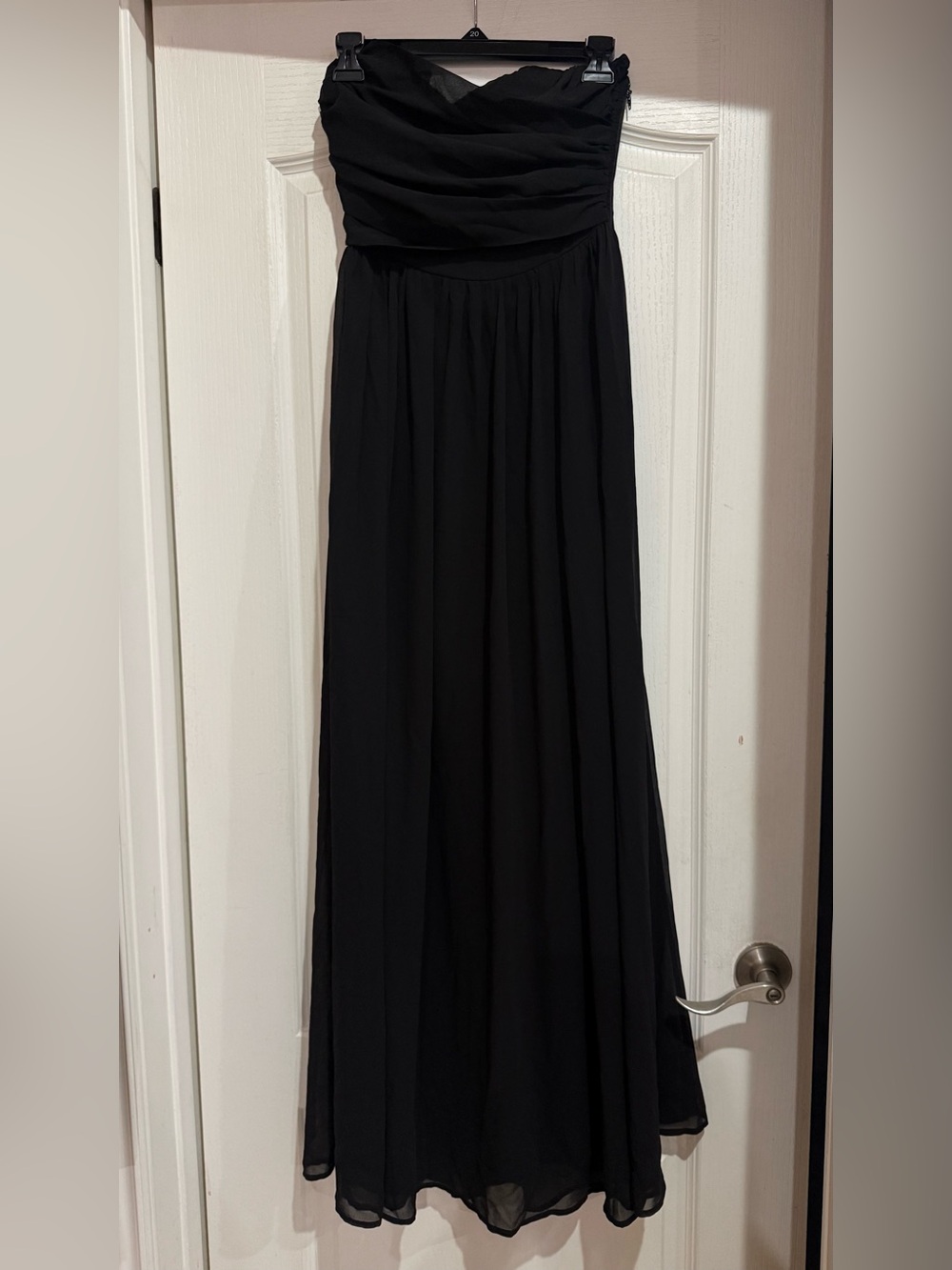 ORIGINAL CHARLOTTE RUSSE | Strapless Black Evening Gown | Size S